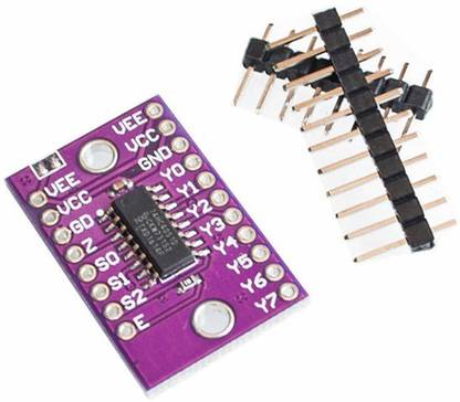 REES52 74HC4051 8-Channel-Mux Analog Multiplexer Selector Module Micro Controller Board Electronic Hobby Kit