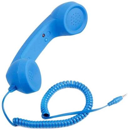 Lambent Retro Telephone Handset 3.5mm Cell Phone Receiver Wired