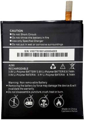 King Elite Mobile Battery For  Micromax A290 Canvas Knight Cameo