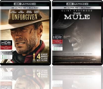 The Mule & Unforgiven (4K UHD & HD)