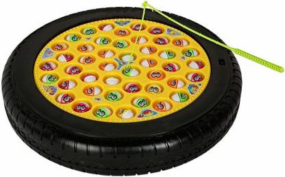 Lattice Musical Tyre Fishing Game Toy Party & Fun Board Game
