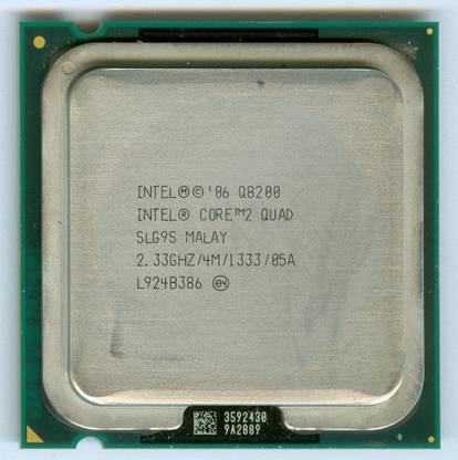 Intel Core 2 Quad Q8200 2.33 GHz LGA 775 Socket 4 Cores 4 Threads Desktop Processor