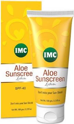 IMC Sunscreen - SPF 50 Aloe Sunscreen Lotion