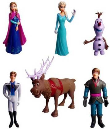 RVM Toys Frozen Characters Action Large Size Figures 12cm