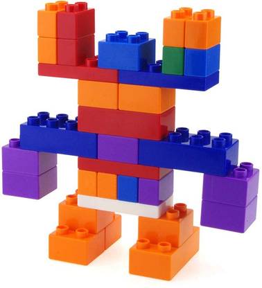 BOZICA 100 Pcs Building Blocks,LEGO DESIGN Creative Learning Educational Toy For Kids Puzzle Assembling Shape Building Unbreakable Toy Set