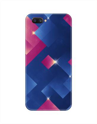 Smutty Back Cover for Realme C1, A1603 - Block Pattern Print