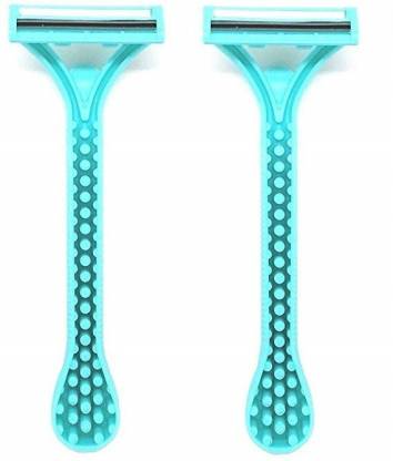JOTKAPARKASH Women Body Razor & Manual Shaving Razor Blades (2 Pieces) Disposable Razor, Women