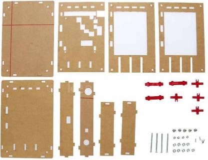 REES52 DSO138 2.4 TFT Digital Oscilloscope Acrylic Case DIY Kit Acrylic Shell DIY Kit Educational Electronic Hobby Kit