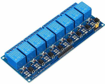 TRUSTECH 8 Channel 24V Relay Module High And Low Level Trigger For Micro Controller Board Electronic Hobby Kit