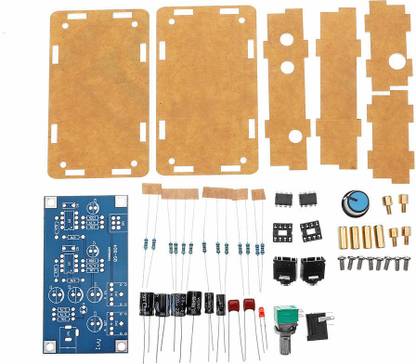 REES52 1 Pcs Portable Headphone Amplifier Board AMP Module Kits for Classic 47 with Case Educational Electronic Hobby Kit