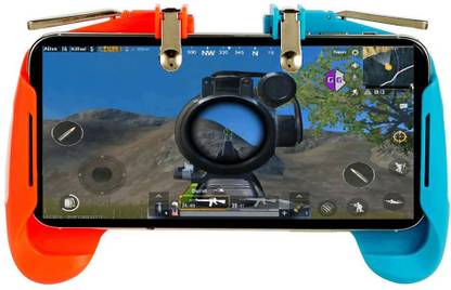 BUY SURETY AK-16 Pubg Best Gamepad Gaming Grip Remote Control Compatible with PUBG/Fortnite/ Knives Out/Rules of Survival, Cell Phone Joystick Holder for Mobile Pubg Gamepad Remote Joystick & Trigger shooter controller button,fire and aim button pubg Mobile game trigger Fire Button Assist Tool Compatible with Android Mobile & Smartphones Sensitive Shoot/aim Buttons Trigger  Gamepad