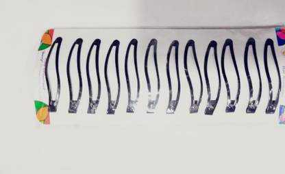 Baba fashions Regular Metallic Tic Tac Clip Hair Clip