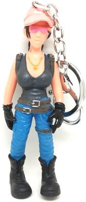 Trunkin TRN-3005 New PUBG Player Female Character Model 2 Keychain Key Chain