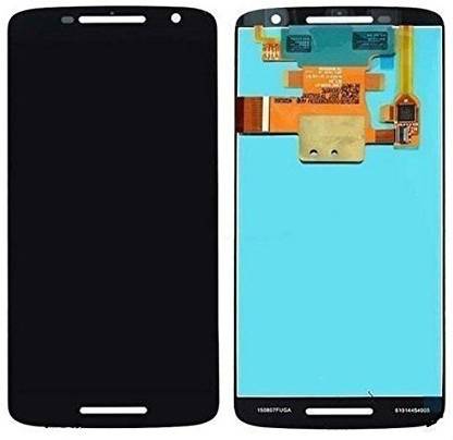 RJR IPS LCD Mobile Display for Motorola Moto X Play (Complete Display Folder)-Black