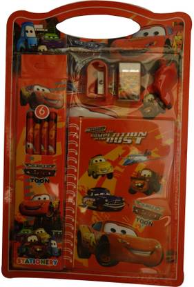 FUNCART Car Stationary gift set (10 Items/packs) School Set