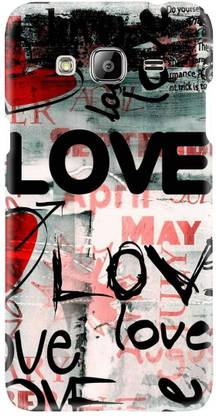 Smutty Back Cover for Samsung Galaxy Grand 2,SM-G7105, SM-G7100 - Love Print