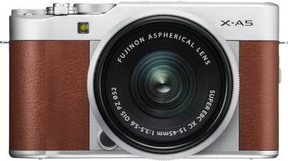 FUJIFILM X Series X-A5 Mirrorless Camera Body with 15 - 45 mm Lens F3.5 - 5.6 OIS PZ