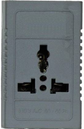 WOWSOME 220 v to 110 v Stepdown Voltage Converter 50/60 Hz Universal 3 pin Input Plug Converts 220/240V to 110/120V AC for US, Canada imported Devices Power Plug