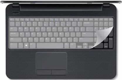 FPR Durable Soft Laptop Transparent Flexible TPU Key Guard for All 15.6" Laptops Keyboard Skin
