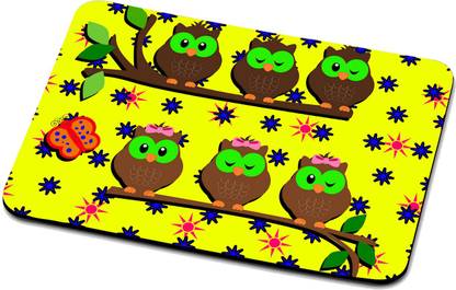 RADANYA Owl Twig Mouse Pad 22083 Mousepad