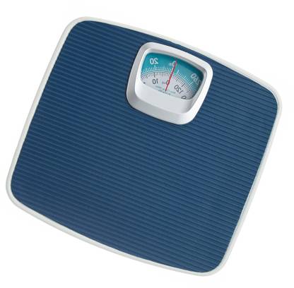 Zelenor Analog Weight Machine, Capacity 130Kg (Blue)9820 Weighing Scale
