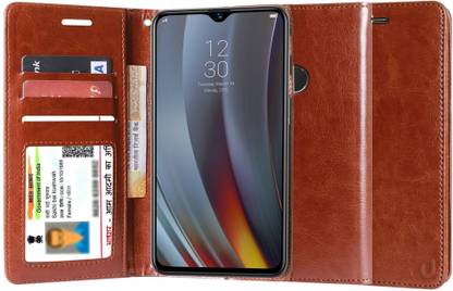 Unistuff Flip Cover for Realme 3 Pro