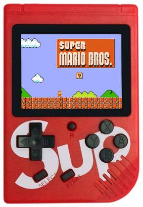 AMJ SUP 400 in 1 Games Retro Game Box Console Handheld Game PAD with Super Mario, Street Fighter, Snow Bros, Contra, Road Fighter & Many More