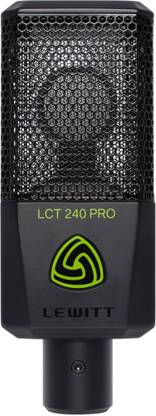 Lewitt LCT-240 Pro Cardioid Condenser Mic for Professional Recording (Black) Microphone