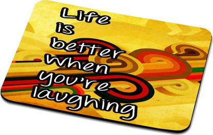 RADANYA Laughing Mouse Pad 3003 Non Slip Base Mousepad