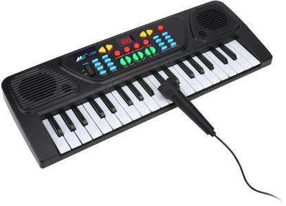 ToyGalaxy MS MELODY Electronic Musical Keyboard 37 Keys Piano With Mic and rechargeable