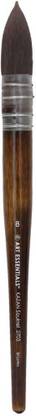 ART ESSENTIALS KAZAN Synthetic Squirrel Hair Brush - Series 2703 - Quill Mounted Mop - Short Handle - Size: 8