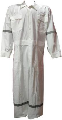 SSBENGALY SSB WHITE 100% COTTON SAFETY COVERALL BOILER SUIT UNIFORM 4 MEN Paint Coverall
