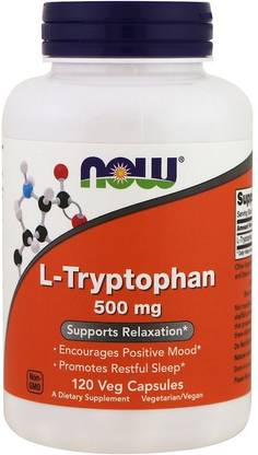 Now Foods L-Tryptophan, 500 mg