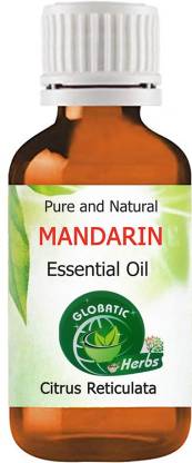 GLOBATIC Herbs MANDARIN Essential Oil 10ml(Citrus reticulata)100% Natural, Pure and Undiluted