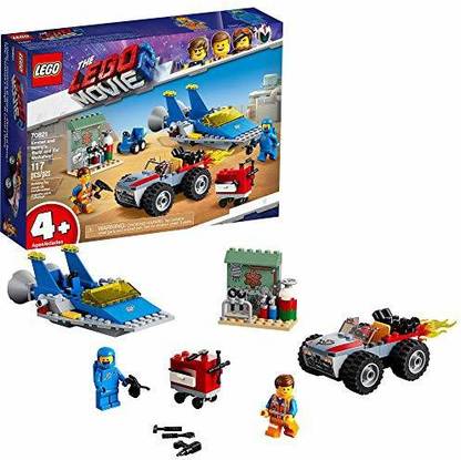 LEGO THE MOVIE 2 Emmet and Bennys ˜Build and Fix Workshop! 70821 Building Kit (117 Piece)