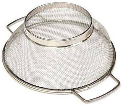 ethniccreations2 Stainless Steel Wire Mesh Filter/Colander Mesh Basket Colander