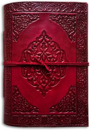 SP CREATION Leather handmade dairy with recycle paper A5 Journal No 120 Pages