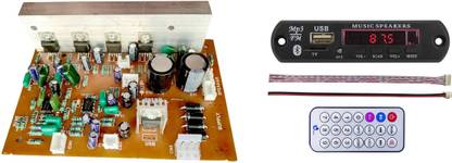 ESP 4.1 CH Home Theater Amplifier Board with Bluetooth FM USB AUX Card MP3 Player Sound Recorder and Sound Circuit Electronic Hobby Kit
