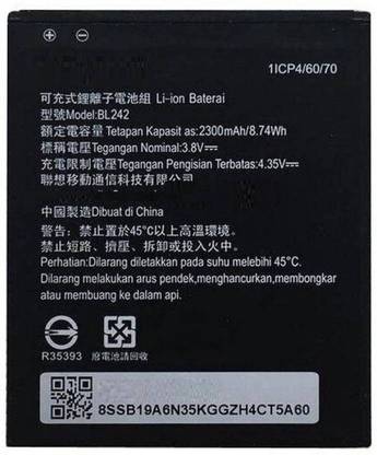 Colin Levine Mobile Battery For  Lenovo A6010 :- A6010 Plus
