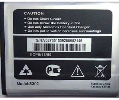 CHINKARA Mobile Battery For  MICROMAX D303 MICROMAX D303