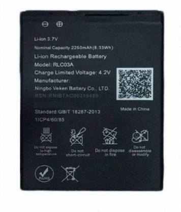 mobi com Mobile Battery For  LYF FLAME-5 1650 MAH