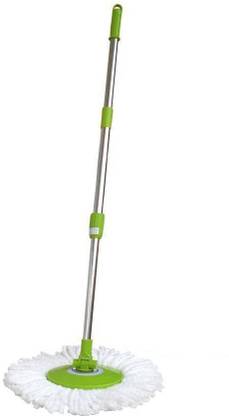 Nuestra Magic Mop Stick , Mop Rod 360 Degree Rotating String Mop