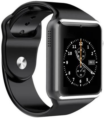 Rock A1 Black Color 4G Calling Android Smartwatch