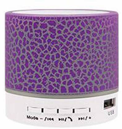 RHONNIUM ® A9 Crack Small Cannon Mini Subwoofer Wireless Led to Light Small Speaker 3 W Bluetooth Speaker