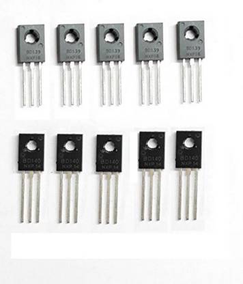 Zigshash BD139 and BD140 Transistor NPN Transistor