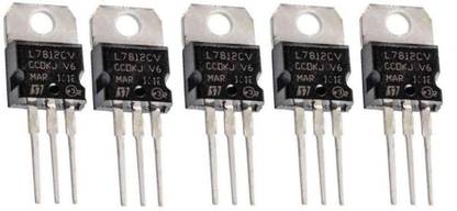 Zigshash 7812 12v 1.5 Amp Positive Voltage Regulator FET Transistor