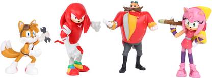 smart anime buy Sonic The 4 Pcs , , Tails, Amy Rose Action Figure