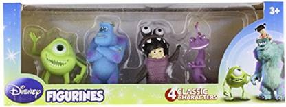 Beverly Hills Teddy Bear Company Monsters Inc. Toy Figure, 4-Pack