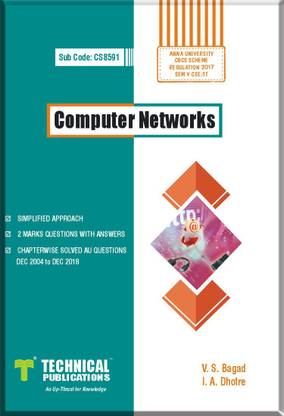 Computer Networks for BE Anna University R-17 CBCS (V-CSE /IT- CS8591)