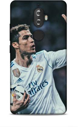 Trinetra Back Cover for Lenovo K8 Plus (Football Player Cristiano Ronaldo)